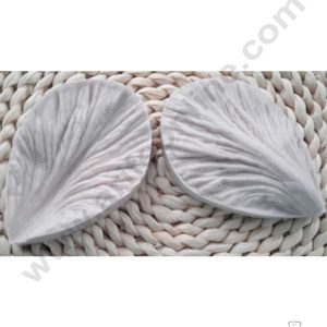 CAKE DECOR™ 2 Cavity Leaves Shape Silicone Fondant Mold Silicon Marzipan Mould SBSP-DYF1198