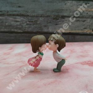 CAKE DECOR™ 2 Pieces Set Couple Mini Miniature Cake Toppers (SB-TOYS-M5)