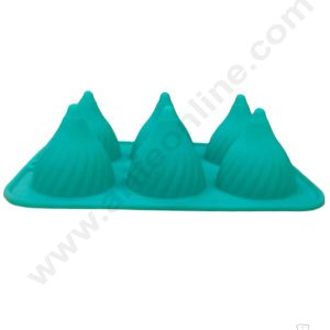 CAKE DECORβ’ 6 Cavity Frill Modak Shape Chocolate Mould Ganesh Chaturti Festivals SBCM-721