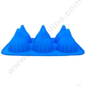 CAKE DECORβ’ 6 Cavity Plain Modak Shape Chocolate Mould Ganesh Chaturti Festivals SBCM-720