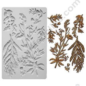 CAKE DECOR™ 7 Cavity Different Leaves Shape Silicone Fondant Mold Silicon Marzipan Mould SBSP-DYF6686