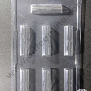 CAKE DECOR™ 7 Cavity Small Bomb Shape Mould PVC Chocolate mould (10 pcs pack) EM-135