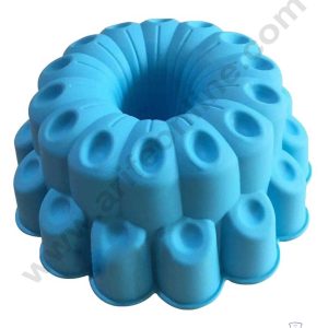 CAKE DECOR™ Big Bundt Shape Silicone Cake Mould Silicone Mould ( SBSM-840 )