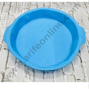 CAKE DECOR™ Big Round Shape Silicon Cake Mould with Handle Silicon Mould (SBSM-900)