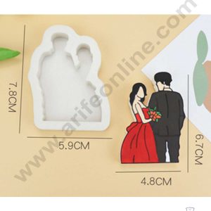CAKE DECOR™ Couples Shape Silicone Fondant Mold Silicon Marzipan Mould SBSP-DYF6482