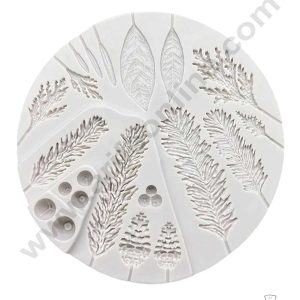 CAKE DECOR™ Different Pine Leaves Shape Silicone Fondant Mold Silicon Marzipan Mould SBSP-DYF6815