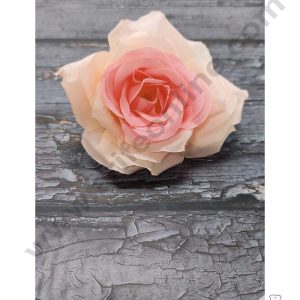 CAKE DECOR™ Large Rose Artificial Flower For Cake Decoration – Light Pink ( 5 pc pack )