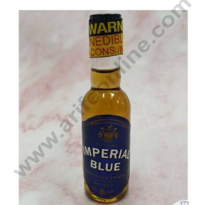 CAKE DECORβ’ Miniature Bottles for Cake Decoration - Imperial Blue