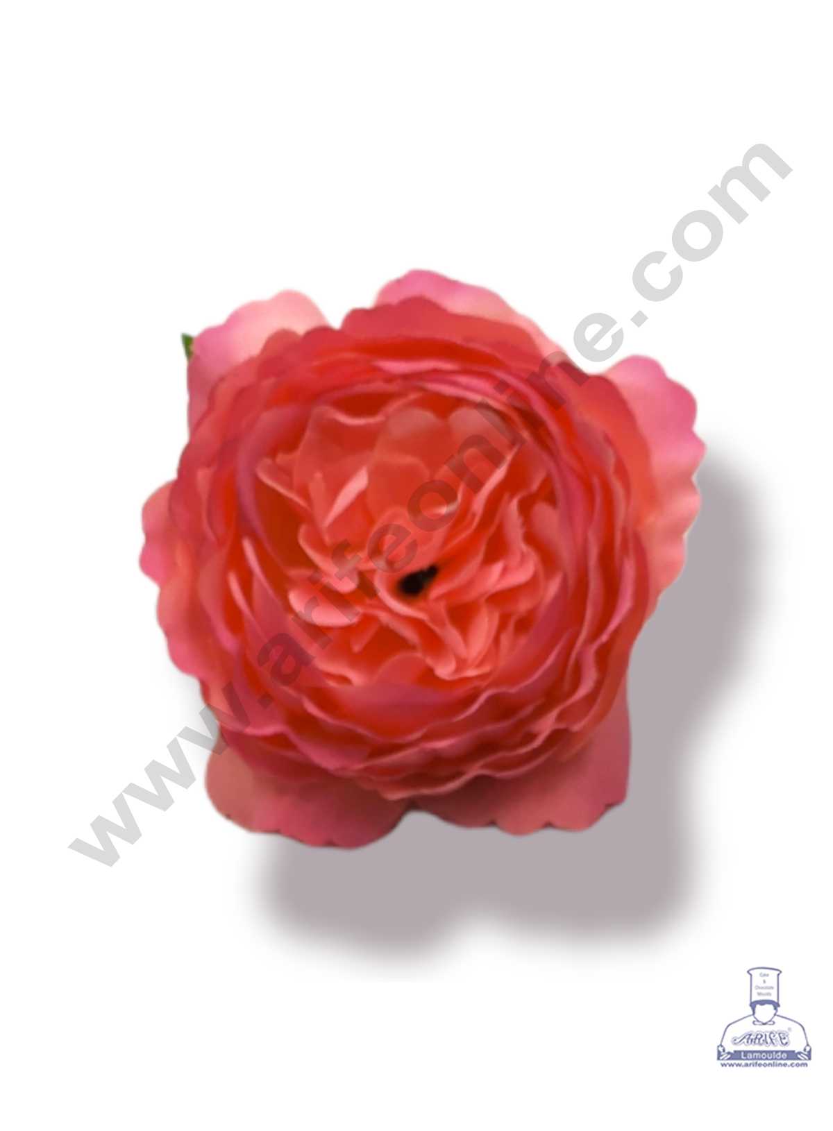CAKE DECOR™ New Large Peony Artificial Flower For Cake Decoration – Pink ( 10 pc pack )