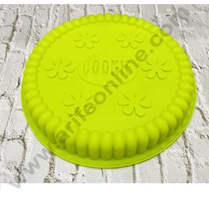 CAKE DECOR™ Round Cookie Shape Silicon Cake Mould Silicon Muffin Mould (SBSM-897)