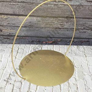CAKE DECOR™ Small Round Hoop Stand Metal Cake Stand (SBCS-173)