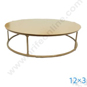 CAKE DECOR™ Tier Cake Spacer - Round Shape Tier Spacer - Big 12 x 3 SBCS-158
