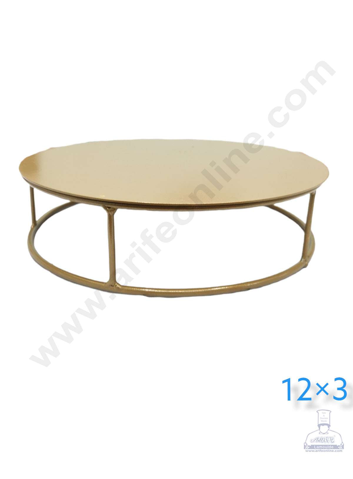 CAKE DECOR™ Tier Cake Spacer - Round Shape Tier Spacer - Big 12 x 3 SBCS-158