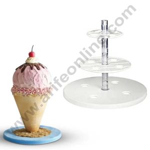 CAKE DECOR™ Tiers and Spheres Cake Frame Kit Anti-Gravity Cake Kit Multi Tiered Cake Stand Wedding Decoration Baking Tool Cake Tools (SBS-672)