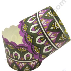 CAKE DECOR™ Traditional Design Big Deep Muffin Cupcake Liners ( 50Pcs Pack ) – Design 5