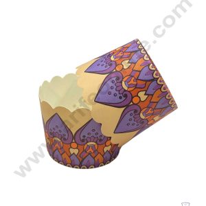 CAKE DECOR™ Traditional Design Small Deep Muffin Cupcake Liners ( 50Pcs Pack ) - Design 2