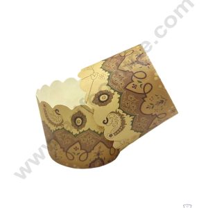 CAKE DECOR™ Traditional Design Small Deep Muffin Cupcake Liners ( 50Pcs Pack ) - Design 3