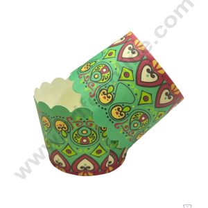 CAKE DECOR™ Traditional Design Small Deep Muffin Cupcake Liners ( 50Pcs Pack ) - Design 4