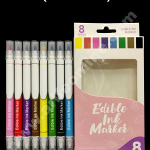 CAKE DECOR™ 2 in 1 Edible Ink Coloring Marker Double-Sided - Set of 8pcs