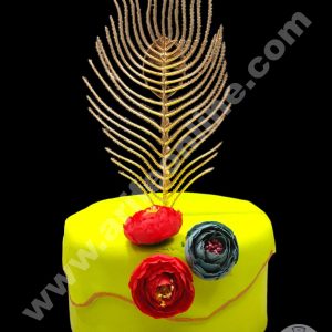 CAKE DECOR™Artificial Feather Shape Decorative Item For Cake Decoration( 1 pc )