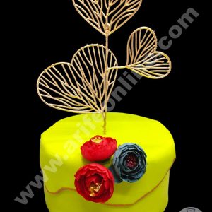 CAKE DECOR™Artificial Heart Shape Decorative Item For Cake Decoration( 1 pc )