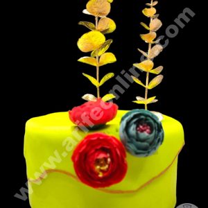 CAKE DECOR™Artificial Small Leaves Shape Decorative Item For Cake Decoration( 1 pc )