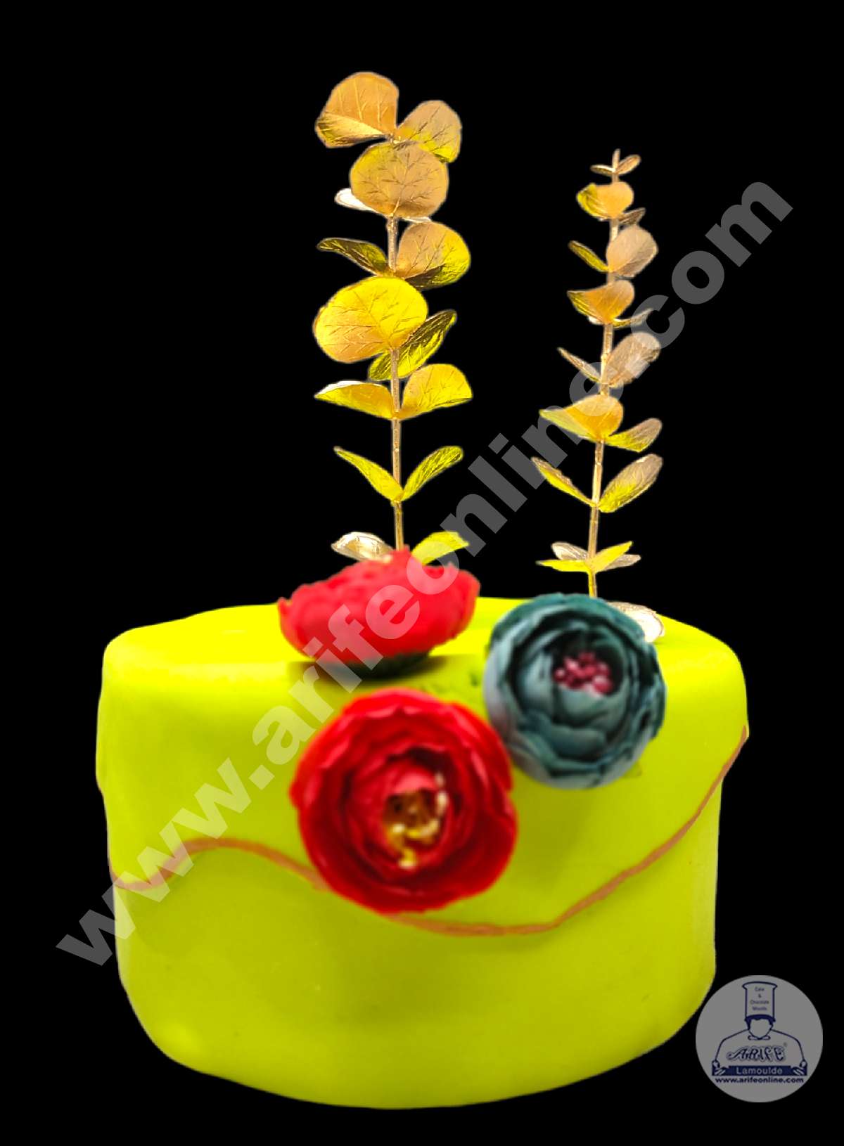 CAKE DECOR™Artificial Small Leaves Shape Decorative Item For Cake Decoration( 1 pc )