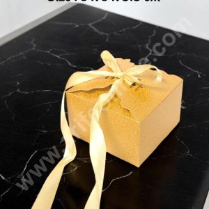 CAKE DECOR™ Goodie Bag For Hampers | Chocolate Box Hamper Box 10 Pcs Pack - Gold SBGB-08-G