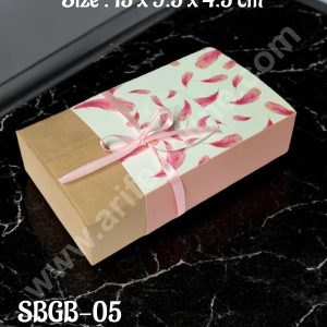 CAKE DECORβ’ Goodie Bag For Hampers | Chocolate Box Hamper Box 10 Pcs Pack - Pink SBGB-05-P