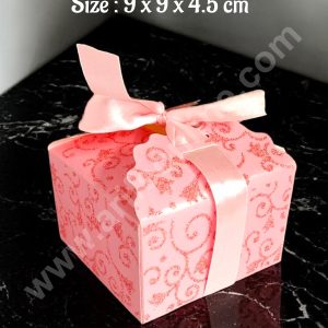 CAKE DECOR™ Goodie Bag For Hampers | Chocolate Box Hamper Box 10 Pcs Pack - Pink SBL-2009-P
