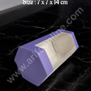 CAKE DECOR™ Goodie Bag For Hampers | Chocolate Box Hamper Box 10 Pcs Pack - Purple SBGB-21-Pr