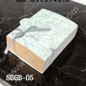 CAKE DECORβ’ Goodie Bag For Hampers | Chocolate Box Hamper Box 10 Pcs Pack - White SBGB-05-W