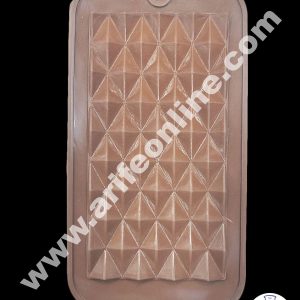 Cake Decor 1 Cavity Diamond Shape Silicone Bar Mold Chocolate Mould ( SBCM-688 )