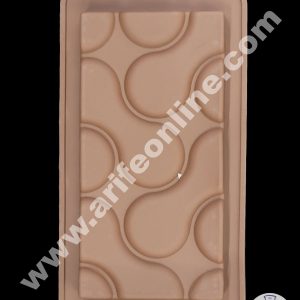 Cake Decor 1 Cavity Flow Shape Chocolate Bar Silicone Chocolate Mould