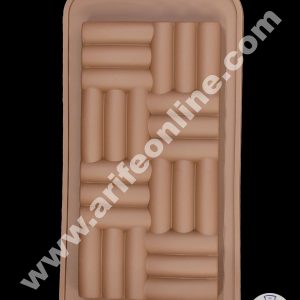 Cake Decor 1 Cavity Woven Shape Chocolate Bar Silicone Chocolate Mould