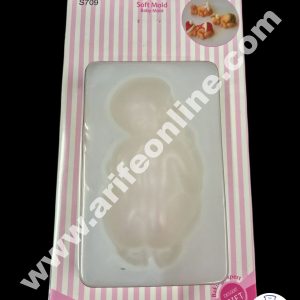 Cake Decor 1 Pc Baby Silicone Soft Mold for Cake Decoration Candy Soap Making SBS-709
