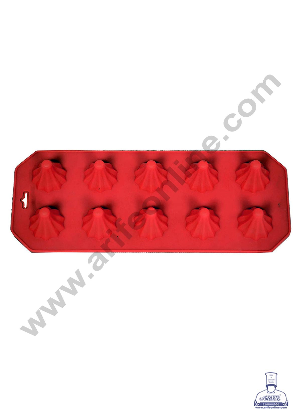 Cake Decor 10 Cavity Modak Shape Chocolate Mould, Ganesh Chaturti Festivals SBCM-679