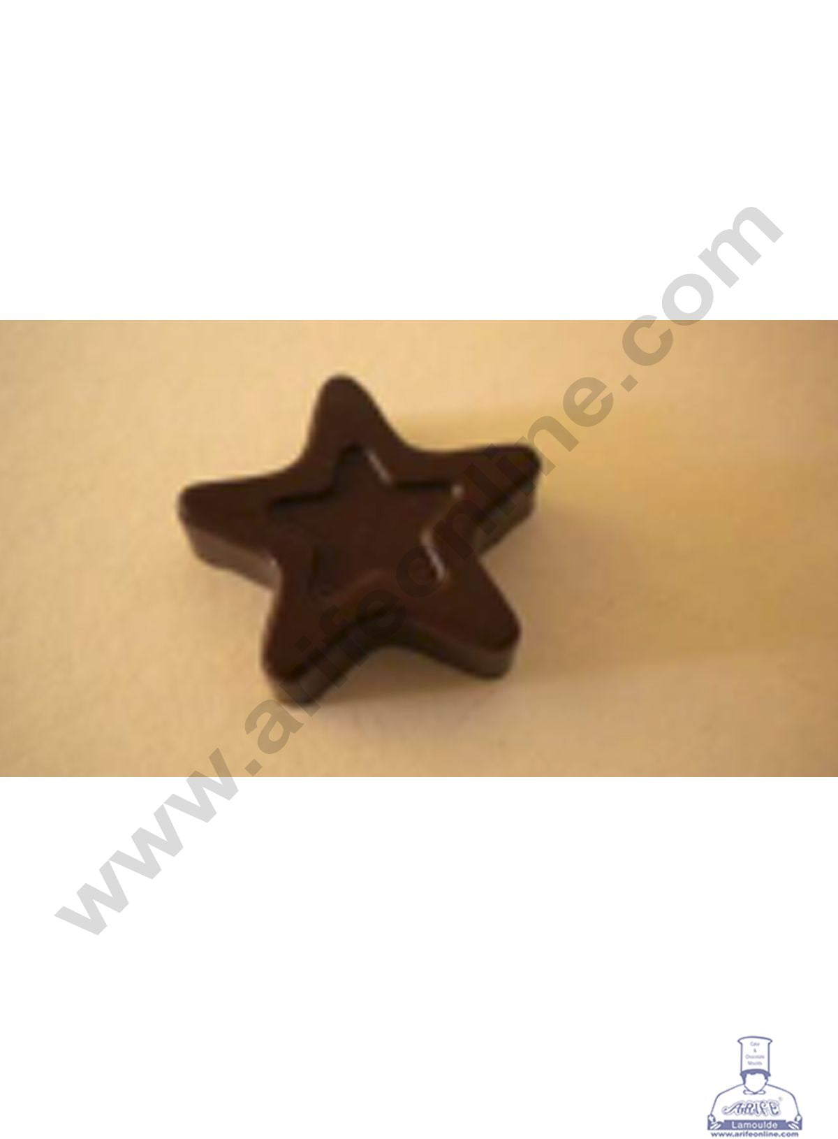 Cake Decor 12 Cavity Star Shape Mould PVC Chocolate mould (10 pcs pack)