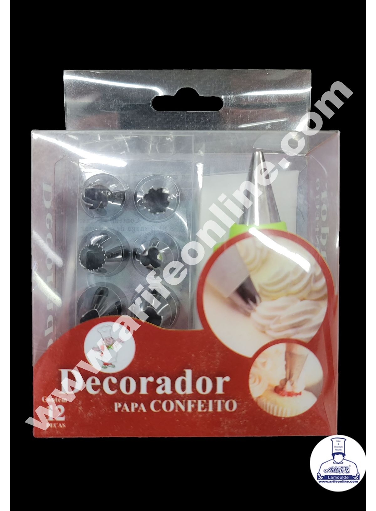 Cake Decor 12 Pcs Decorador Nozzle Set Pastry Tips Cupcake Cake Decorating Nozzle