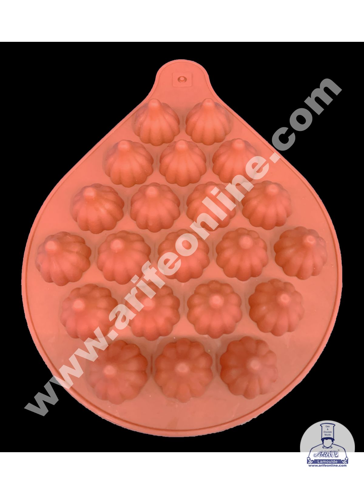 Cake Decor 21 Cavity Modak Shape Chocolate Mould, Ganesh Chaturti Festivals SBCM-681