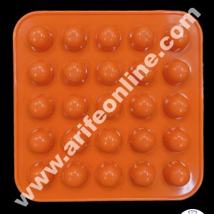 Cake Decor 25 Cavity Mini Ball Shape Silicone Chocolate Mould ( SBCM-685 )