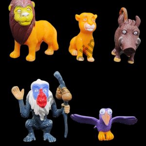 Cake Decor 5 Pcs Set lion King Toys for Cake Toppers