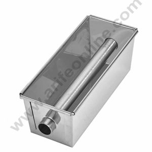 Cake Decor Aluminum Insert Cake Mould Bread Loaf With Hole Insert Tube Travel Cake Mould - Medium - 7 inch