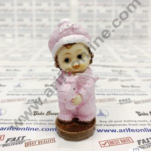 Cake Decor Baby Girl Cake Topper For Cake Decoration ( 1 pc )