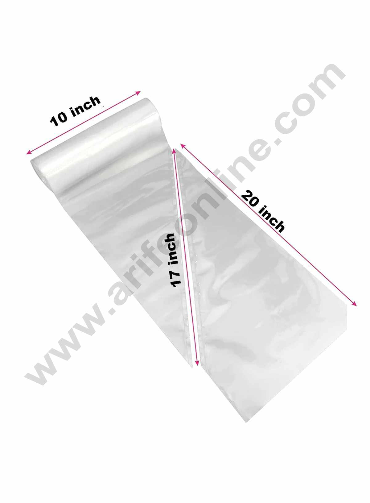 Cake Decor Disposable Piping Bags 72 Pcs in Roll