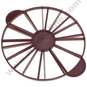 Cake Decor Double-Sided Cake Divider Round 10/12 Pieces For Perfect Triangle Pastry Shapes