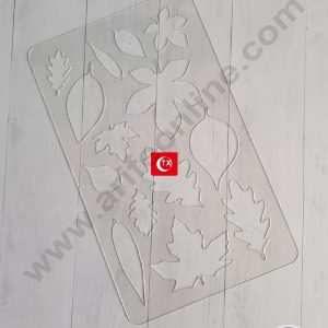 Cake Decor Flower Making Chocolate Stencil Mould with new Flower Arts - Autumn Leaves (SBTXF-008)