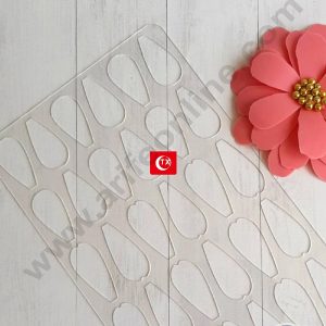 Cake Decor Flower Making Chocolate Stencil Mould with new Flower Arts - Cynia (SBTXF-004)