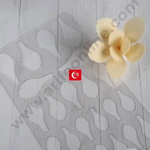 Cake Decor Flower Making Chocolate Stencil Mould with new Flower Arts - Gladiolus (SBTXF-005)