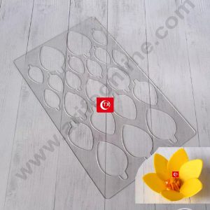 Cake Decor Flower Making Chocolate Stencil Mould with new Flower Arts - Mangolia (SBTXF-006)